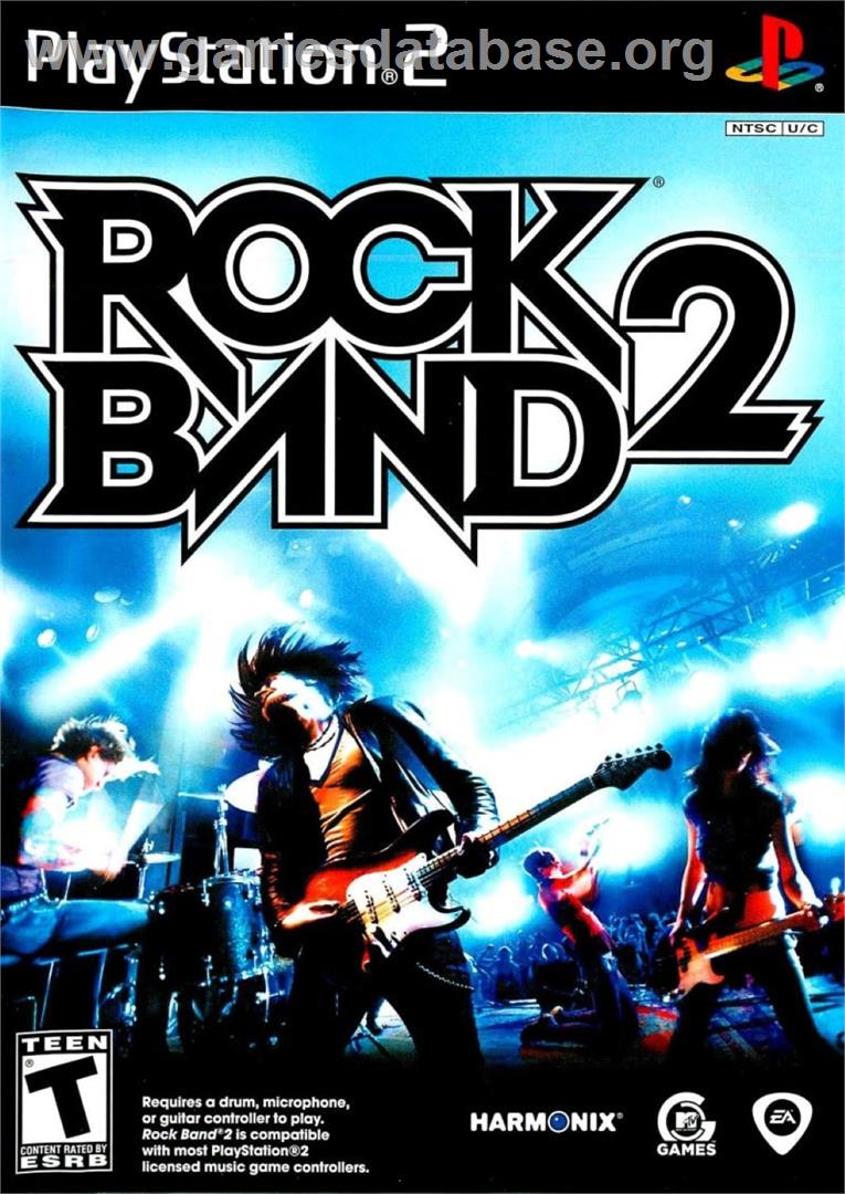 Rock Band 2 - Sony Playstation 2 - Artwork - Box